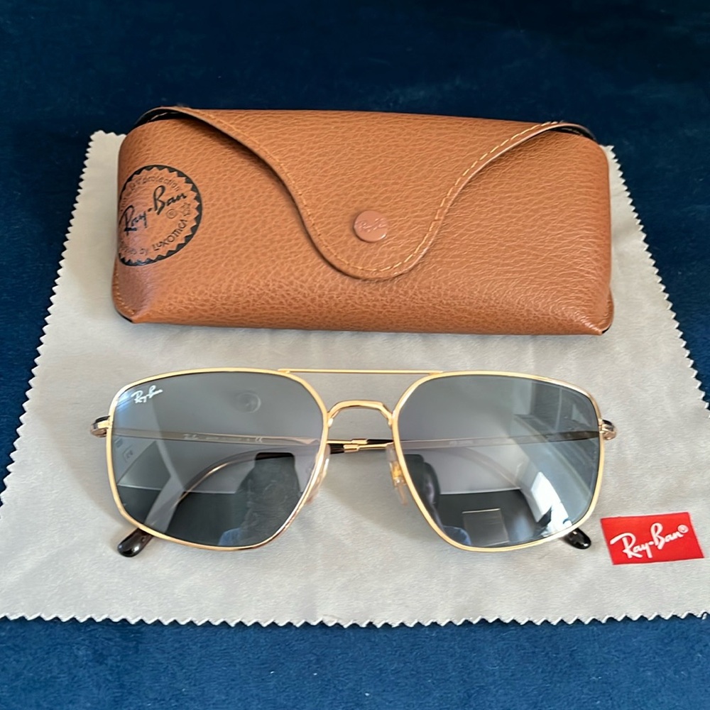 Ray-ban Caravan Unisex Aviator Sunglasses